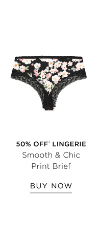 Smooth & Chic Print Brief