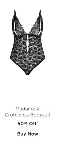 Madame X Crotchless Bodysuit