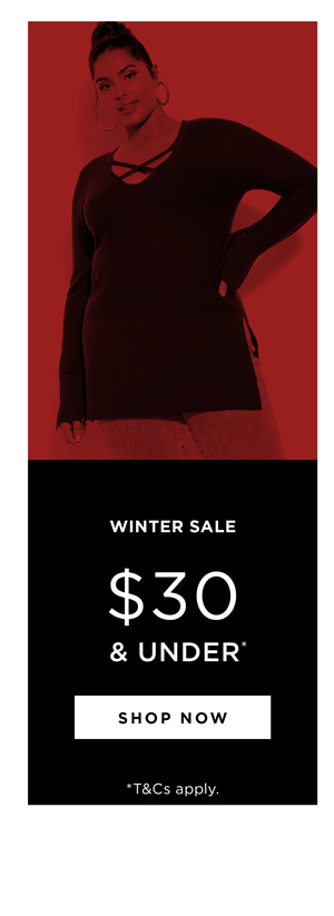 Shop Winter Sale | $30 & Under*