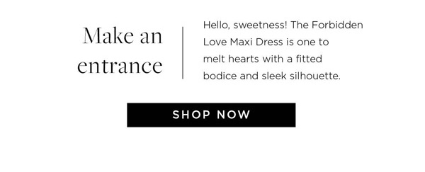 Shop Forbidden Love Maxi Dress