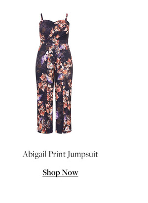 Shop Abigail Print Jumpsuit