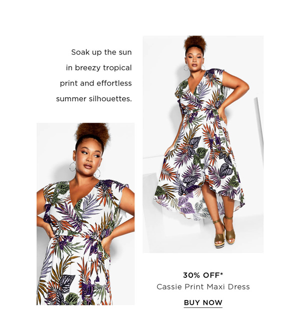 Shop Cassie Print Maxi Dress
