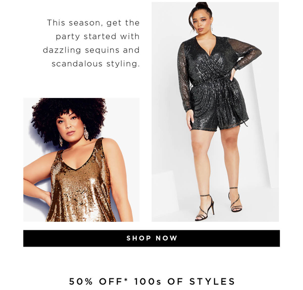 Shop 50% OFF* Selected Styles