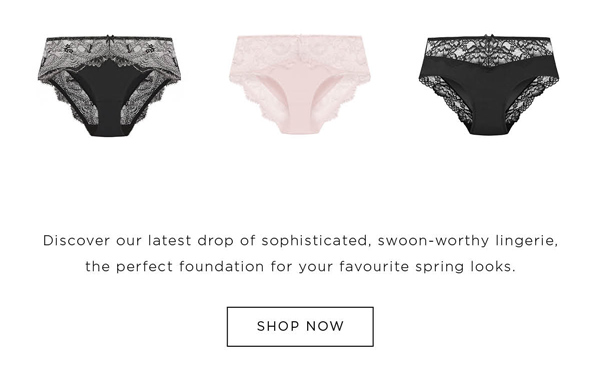 Shop 50% OFF* Lingerie