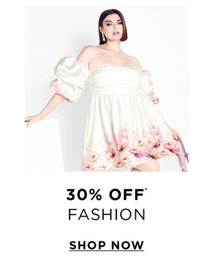 Shop 30% off* Fashion