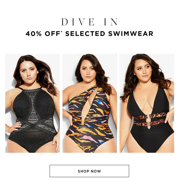 40% Off* Selected Swim & Summer Dresses