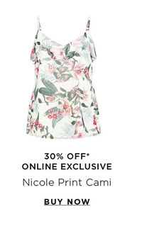 Shop Nicole Print Cami