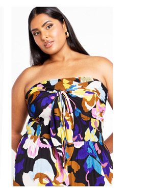 Shop Jez Print Jumpsuit