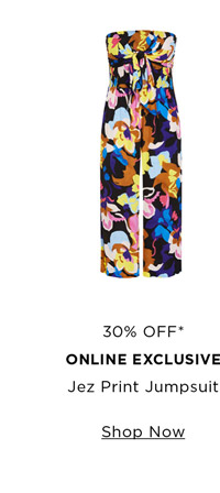 Shop Jez Print Jumpsuit
