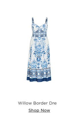 Shop Willow Border Dress