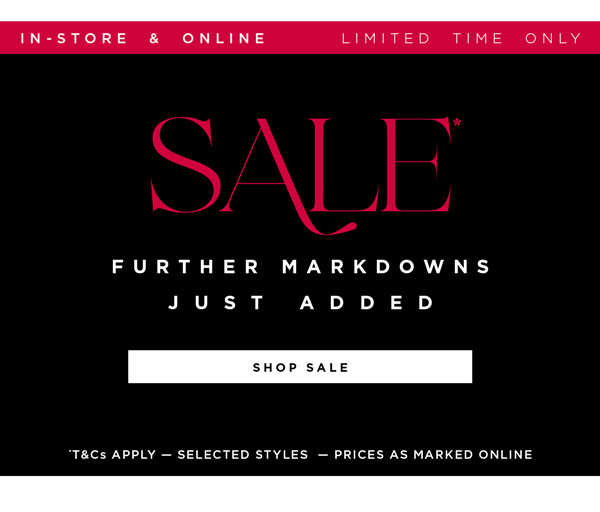 Shop Sale