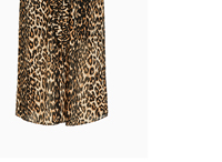 Shop Plunge Frill Print Maxi Dress