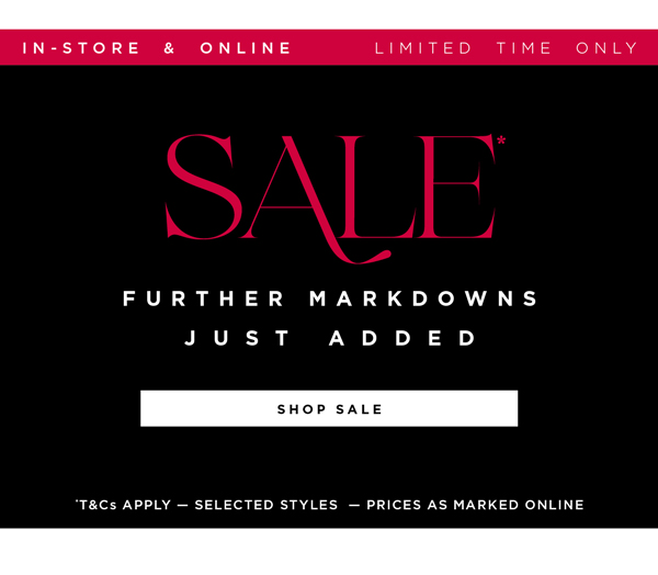 Shop Sale