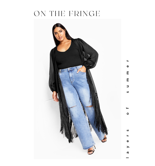 Shop Calypso Fringe Jacket