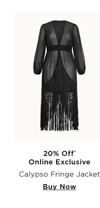 Shop Calypso Fringe Jacket