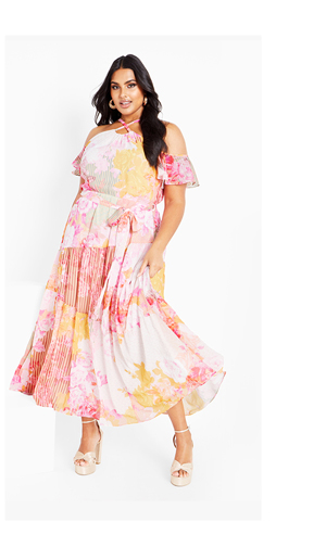 Shop Vera Print Maxi Dress