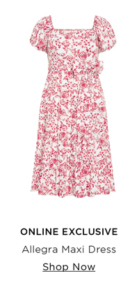 Shop Allegra Puff Sleeve Maxi Dress
