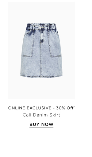 Shop the Cali Denim Skirt