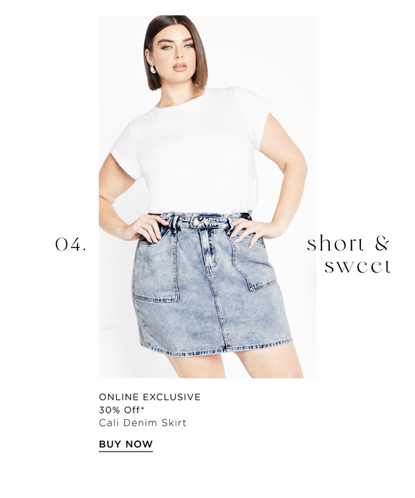 Shop the Cali Denim Skirt