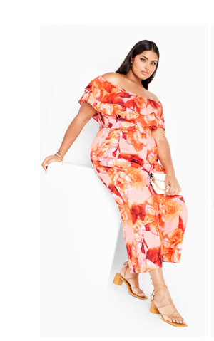 Poppie Print Jumpsuit