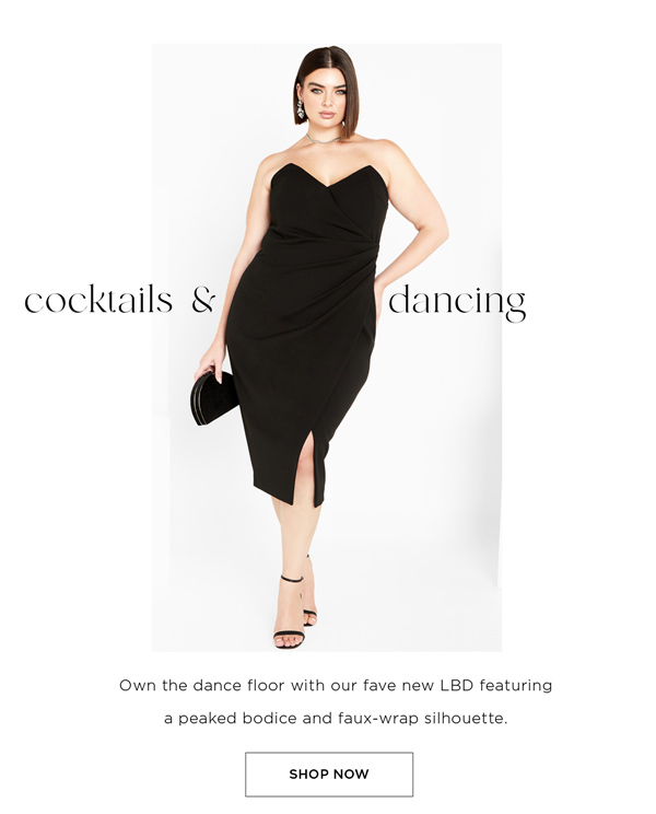 Shop Luisa Strapless V Midi Dress