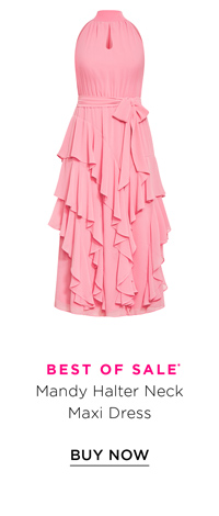 Shop the Mandy Halter Neck Maxi Dress
