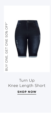 Shop the Turn Up Knee Length Short