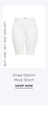 Shop the Knee Denim Mod Short