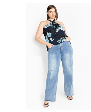 Shop Sexy Twist Print Top