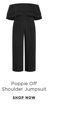 Shop Poppie Off Shoulder Jumpsuit