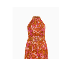 Shop Constantina Print Dress