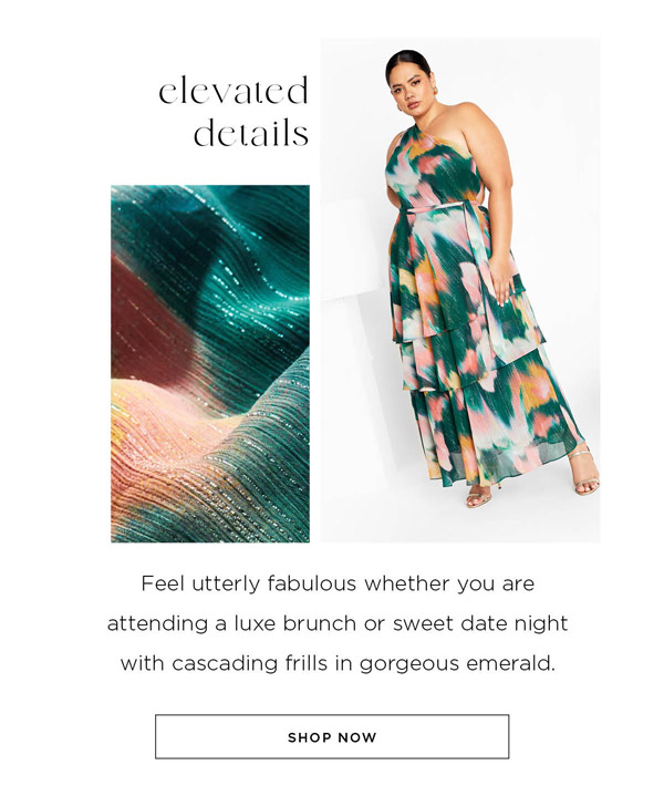 Shop Rendezvous One Shoulder Ruffle Maxi Dress