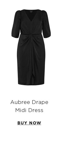 Shop Aubree Drape Midi Dress