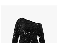 Shop Octavia One Shoulder Sequin Dress