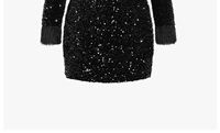 Shop Octavia One Shoulder Sequin Dress