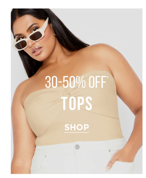 Shop 30-50% OFF* Tops