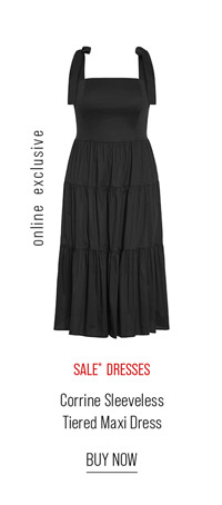 Corrine Sleeveless Tiered Maxi Dress