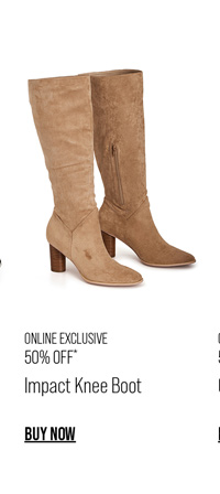 Shop WIDE FIT Impact Knee Boot