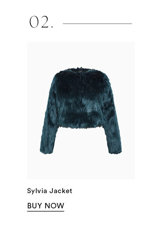 Shop Sylvia Faux Fur Cropped Jacket