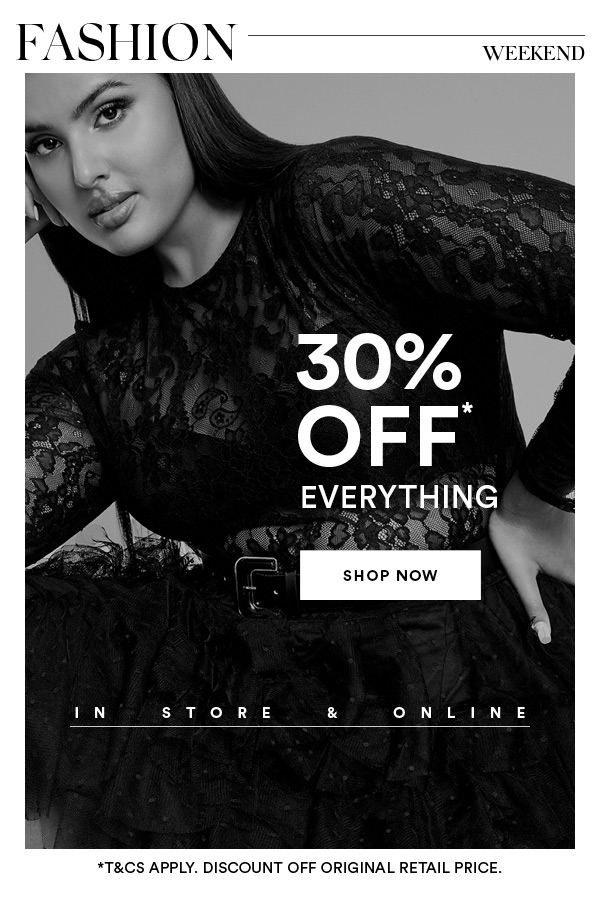 Shop 30% OFF*