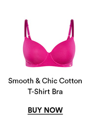 Smooth & Chic Cotton T-Shirt BraSmooth & Chic Front Close Cotton Pushup Bra