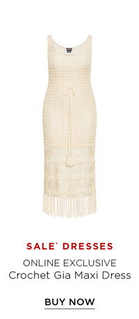 Shop Crochet Gia Maxi Dress
