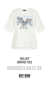 Shop the Oversized Eagles Tee