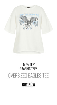 Shop the Oversized Eagles Tee