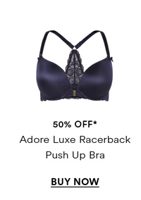 Adore Luxe Racerback Push Up Bra