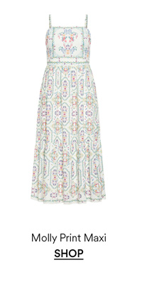 Molly Print Maxi Dress