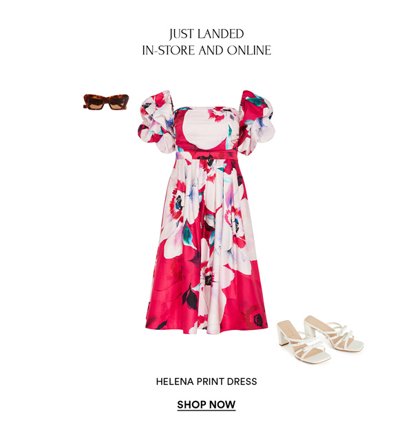 Shop Helena Print Dress