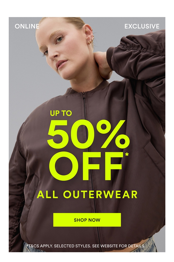 Up to 50% off at City Chic