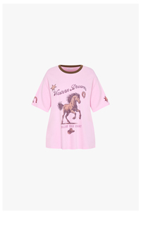 Shop the Run Free Oversized Cotton Tee
