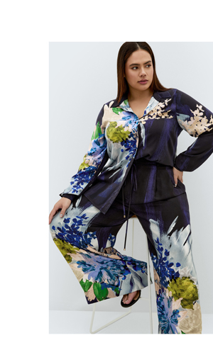 Shop the Penelope Dahlia Print Shirt
